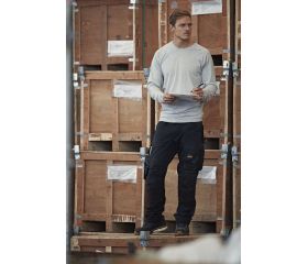 2410 Camiseta de manga larga AllroundWork Azul marino